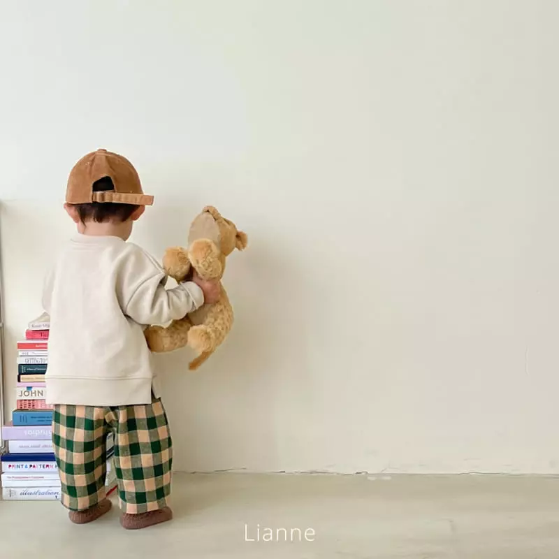 Eepple - Korean Children Fashion - #Kfashion4kids - Check Wide Pants - 3