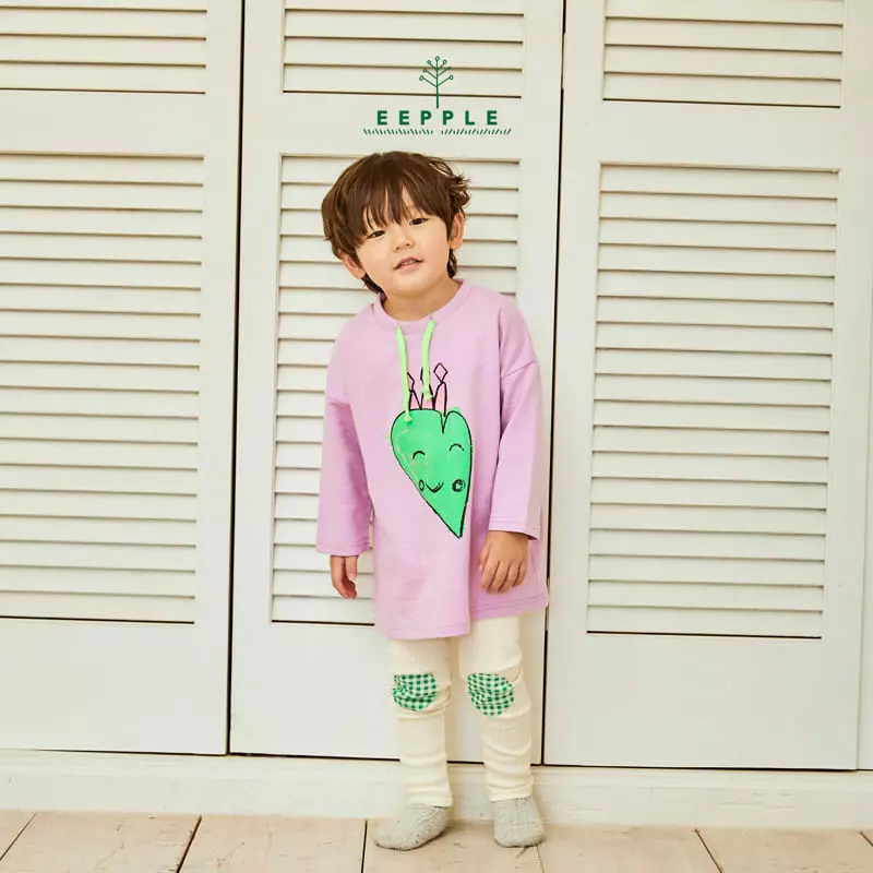 Eepple - Korean Children Fashion - #prettylittlegirls - Check Rib Leggings - 4