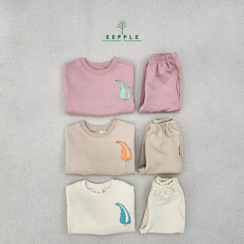 Eepple - Korean Children Fashion - #childofig - Penguin Top Bottom Set