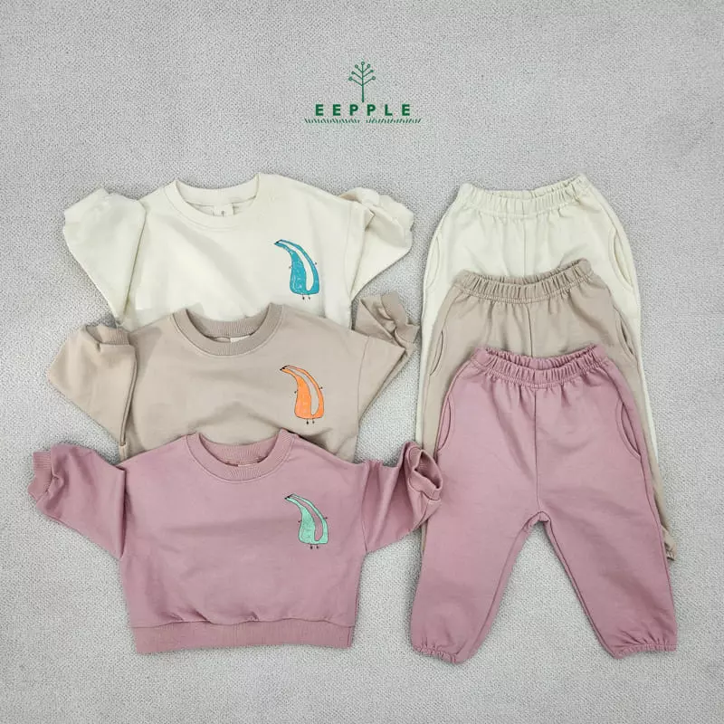 Eepple - Korean Children Fashion - #childrensboutique - Penguin Top Bottom Set - 3