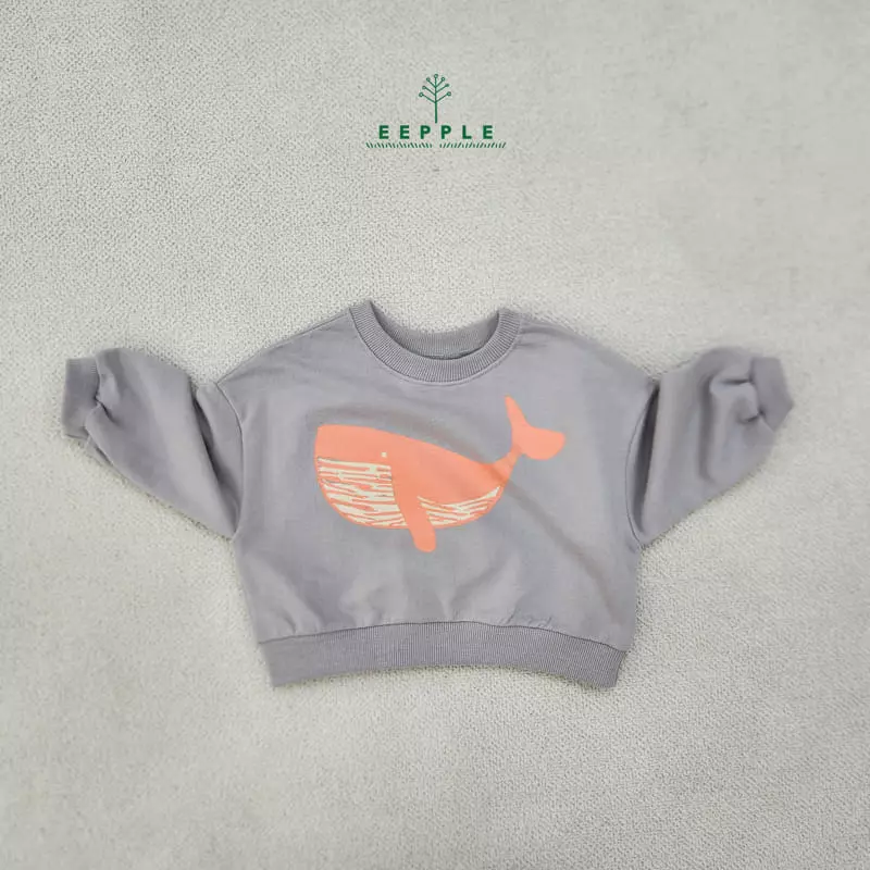 Eepple - Korean Children Fashion - #designkidswear - Wale Sweatshirt - 2