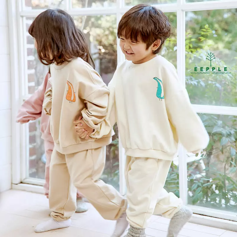 Eepple - Korean Children Fashion - #magicofchildhood - Penguin Top Bottom Set - 12