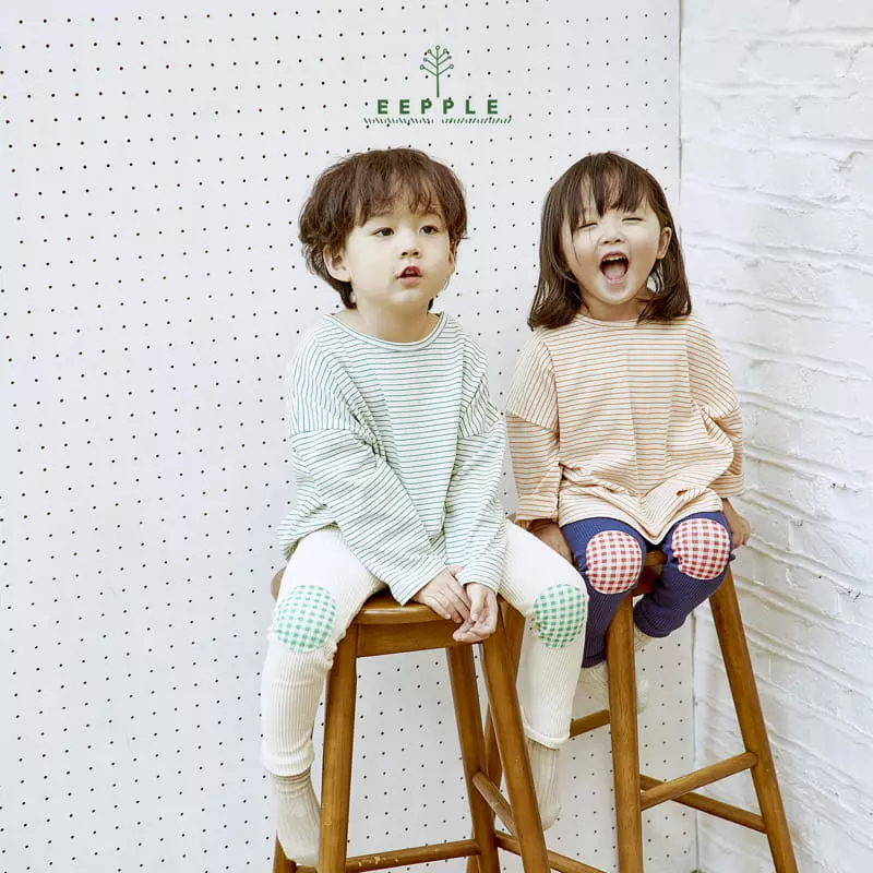 Eepple - Korean Children Fashion - #magicofchildhood - Spang Stripes Tee - 7