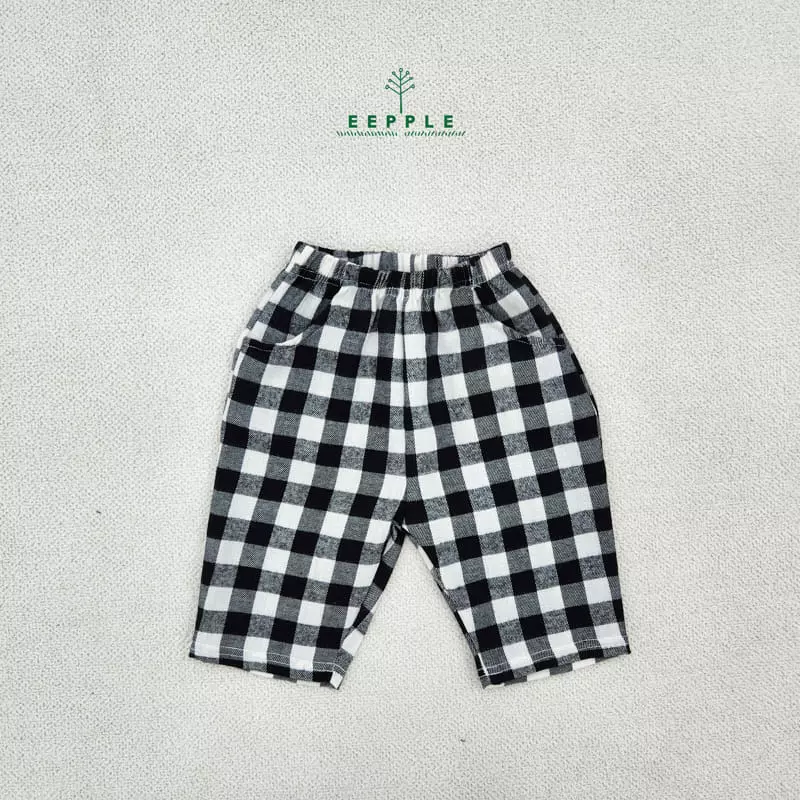 Eepple - Korean Children Fashion - #prettylittlegirls - Check Wide Pants - 7