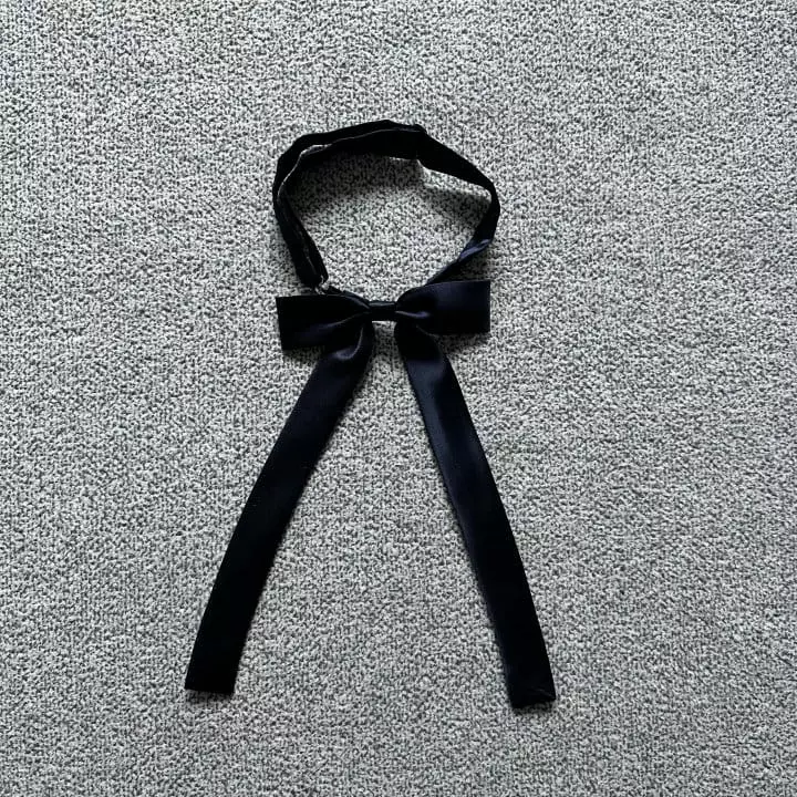 Ellymolly - Korean Children Fashion - #stylishchildhood - Ribbon Tie - 4