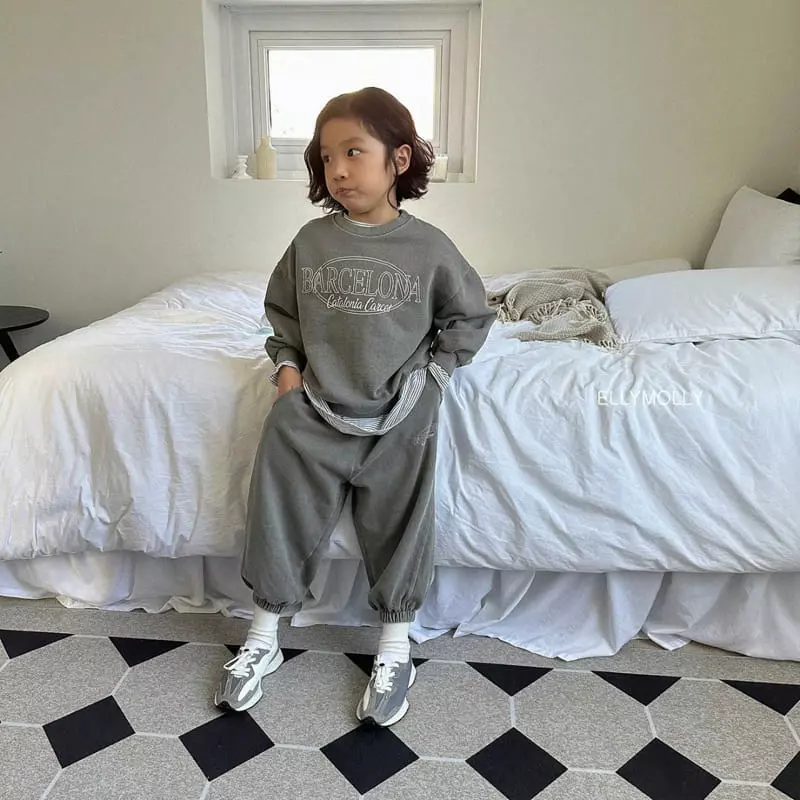 Ellymolly - Korean Children Fashion - #childrensboutique - Barcel Sweatshirt - 5