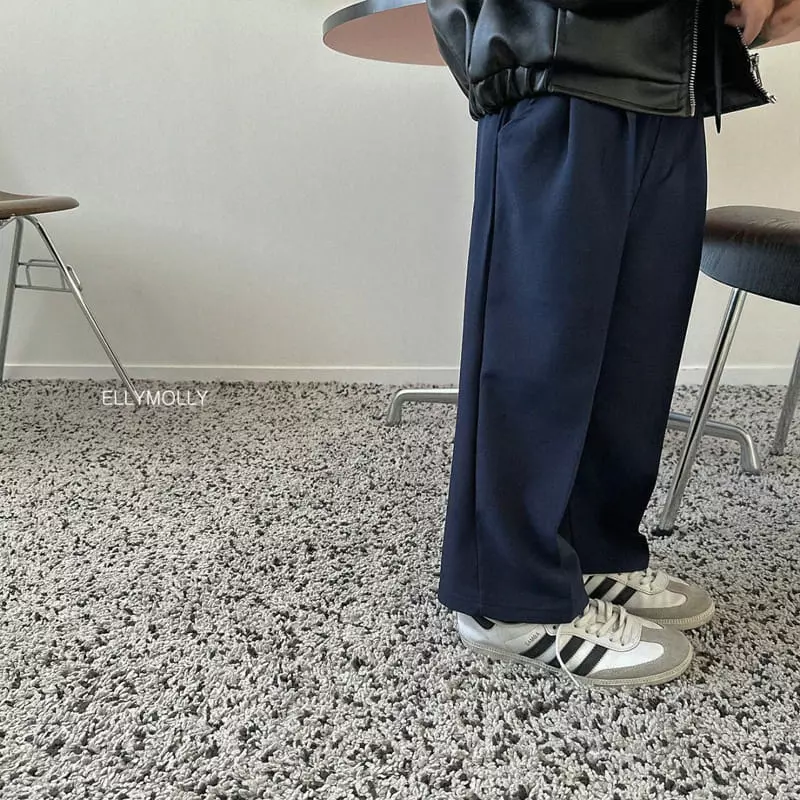 Ellymolly - Korean Children Fashion - #childrensboutique - Chic Wrinkle Pants - 12
