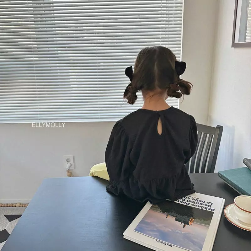 Ellymolly - Korean Children Fashion - #discoveringself - Embo Shirring Blouse - 12