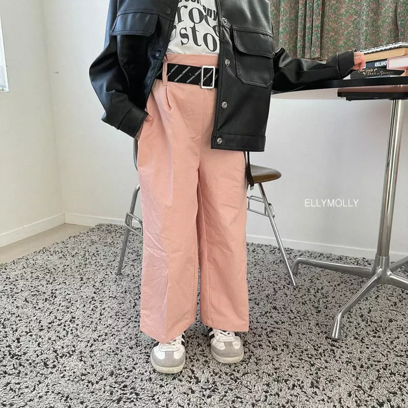 Ellymolly - Korean Children Fashion - #minifashionista - Chino Wrinkle Pants - 5