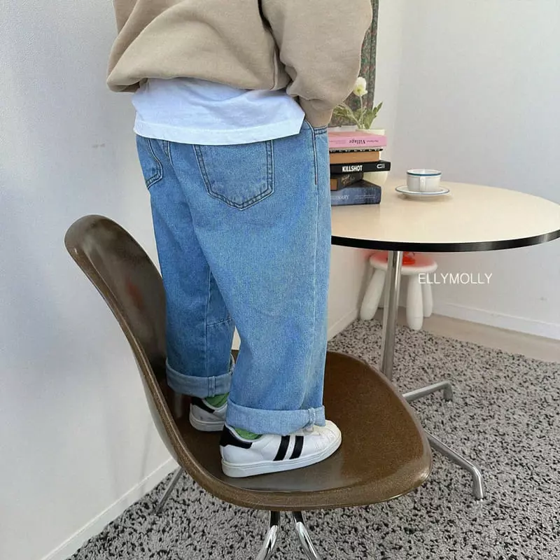 Ellymolly - Korean Children Fashion - #minifashionista - Volume Jeans - 2