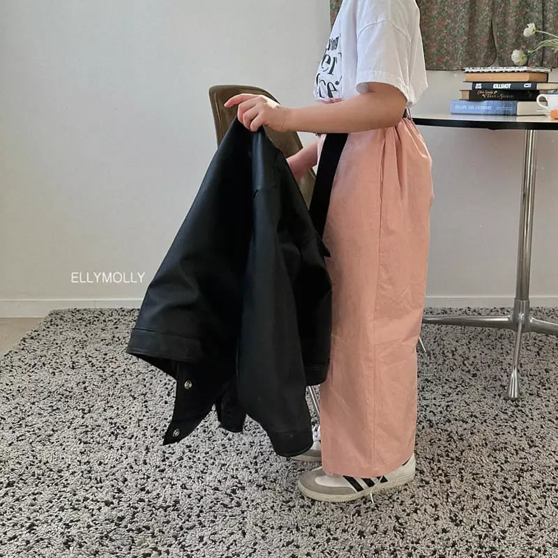 Ellymolly - Korean Children Fashion - #prettylittlegirls - Chino Wrinkle Pants - 6
