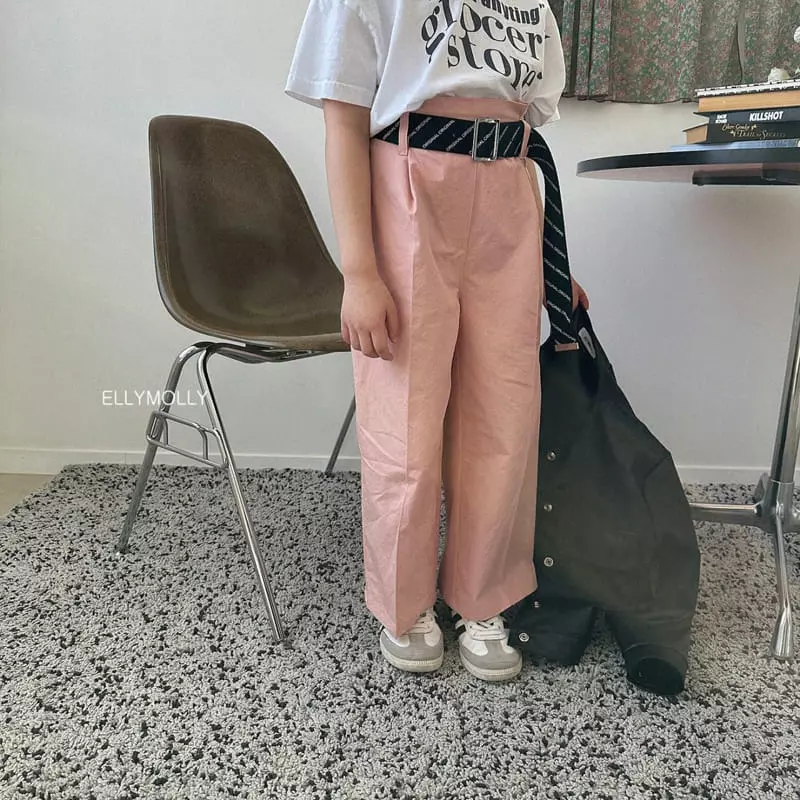 Ellymolly - Korean Children Fashion - #stylishchildhood - Chino Wrinkle Pants - 9