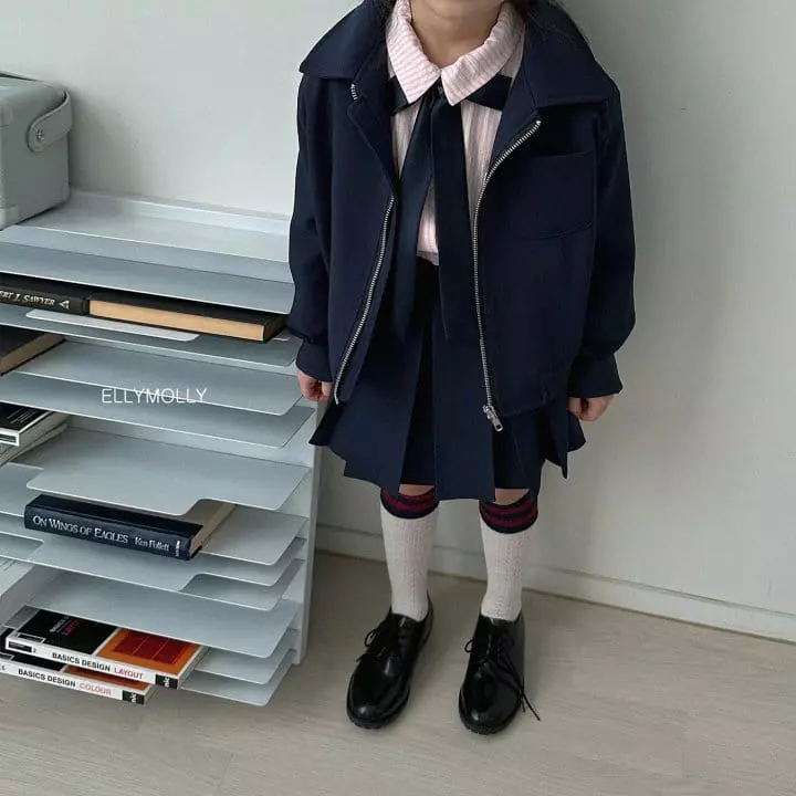 Ellymolly - Korean Children Fashion - #toddlerclothing - Ribbon Tie - 2