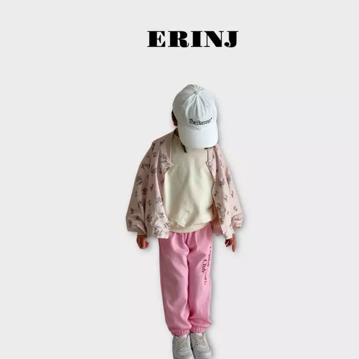 Erin J - Korean Children Fashion - #childrensboutique - Blouson Jacket Flower - 9