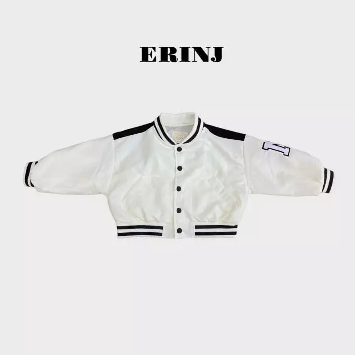 Erin J - Korean Children Fashion - #kidsshorts - Blouson Jacket Ivory