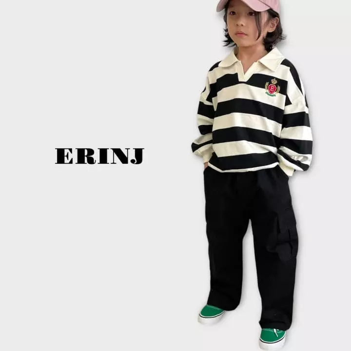 Erin J - Korean Children Fashion - #kidsstore - Collar Sweatshirt - 6