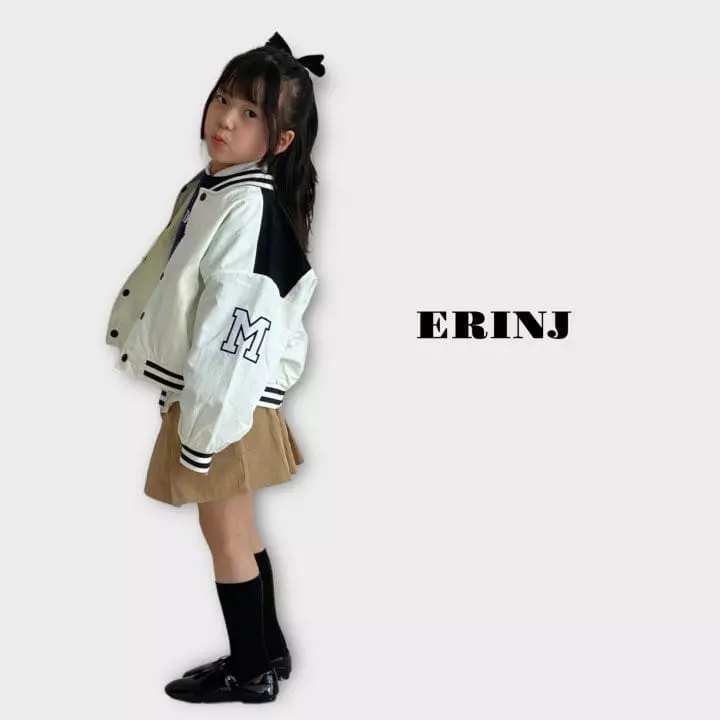 Erin J - Korean Children Fashion - #kidsstore - Blouson Jacket Ivory - 2