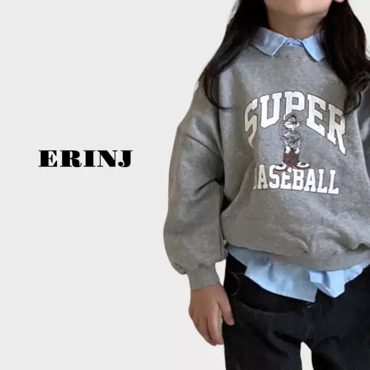 Erin J - Korean Children Fashion - #magicofchildhood - Barnie Sweatshirt - 11