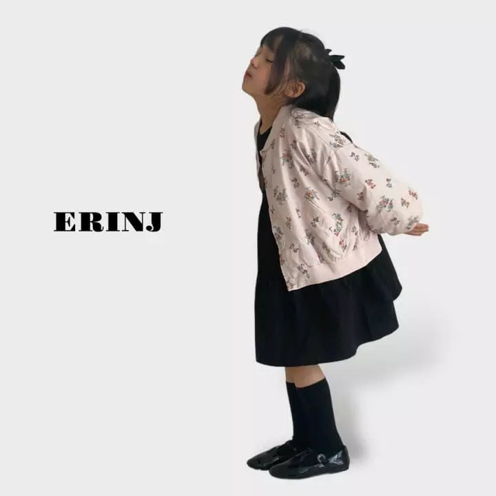 Erin J - Korean Children Fashion - #minifashionista - Blouson Jacket Flower - 5