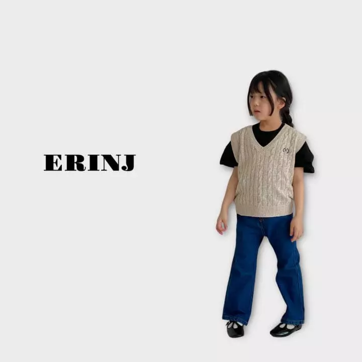 Erin J - Korean Children Fashion - #prettylittlegirls - Twist Knit Vest - 12