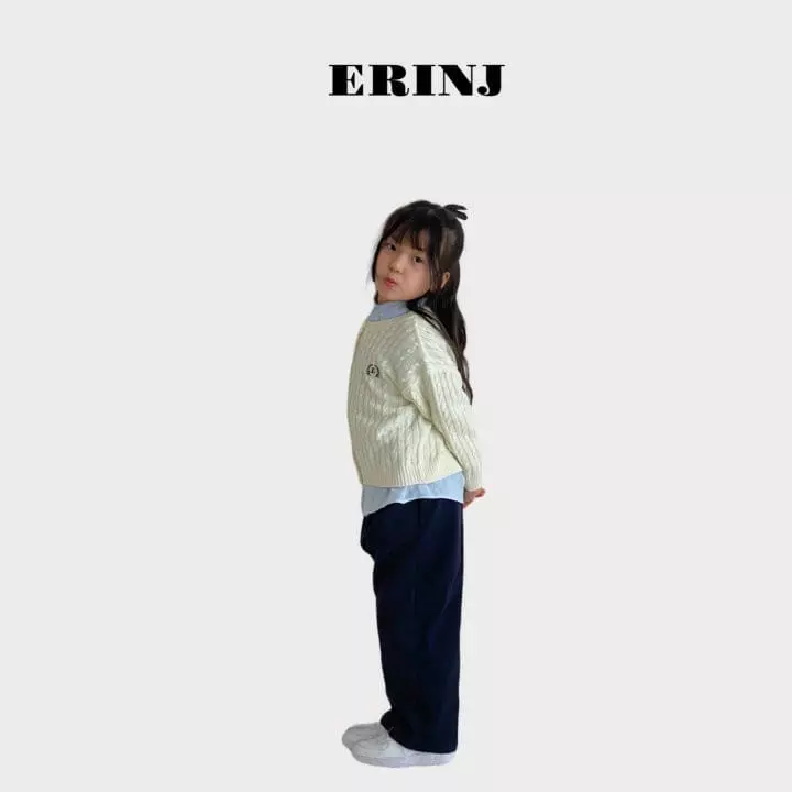 Erin J - Korean Children Fashion - #todddlerfashion - Wrinkle Cotton Pants - 8