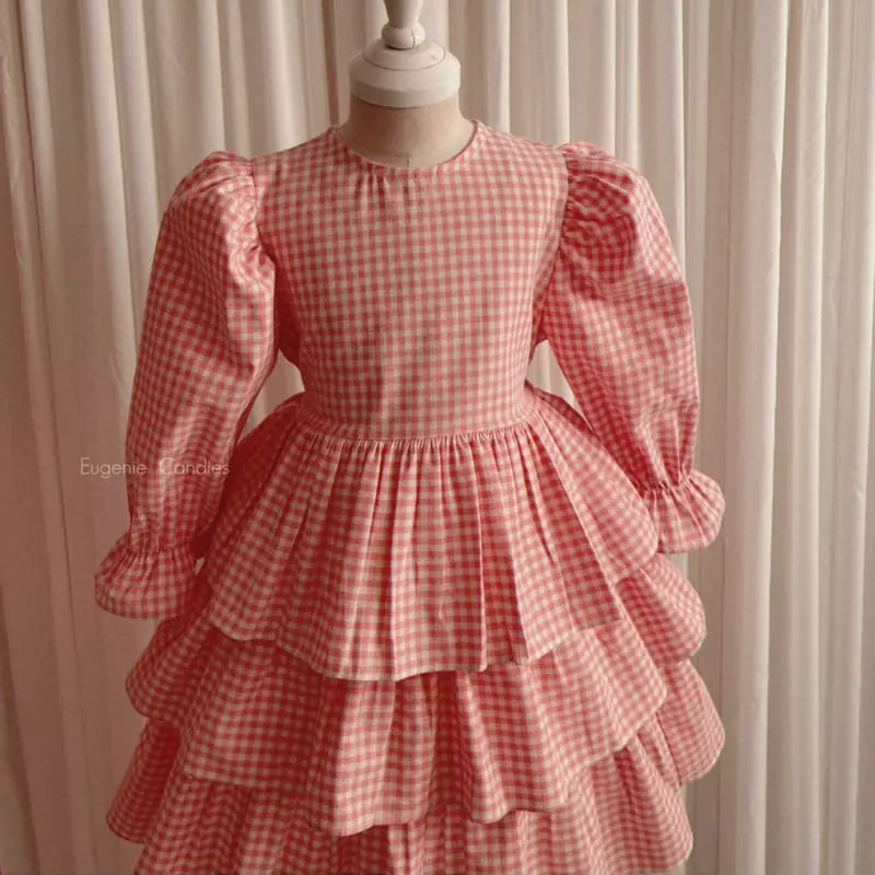 Eugenie Candies - Korean Children Fashion - #designkidswear - Candy Cancan One-piece