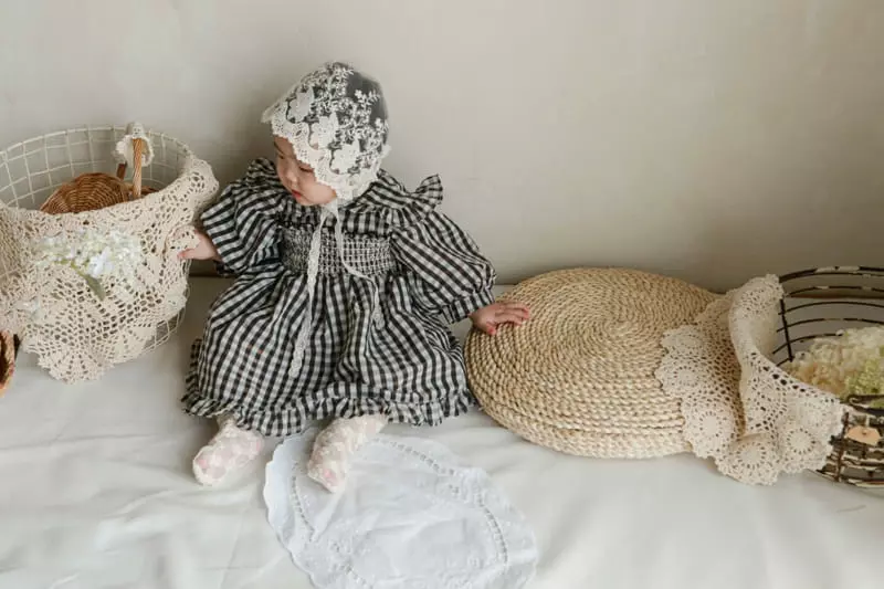 Flo - Korean Baby Fashion - #babyoninstagram - Bebe Doris One-piece - 3