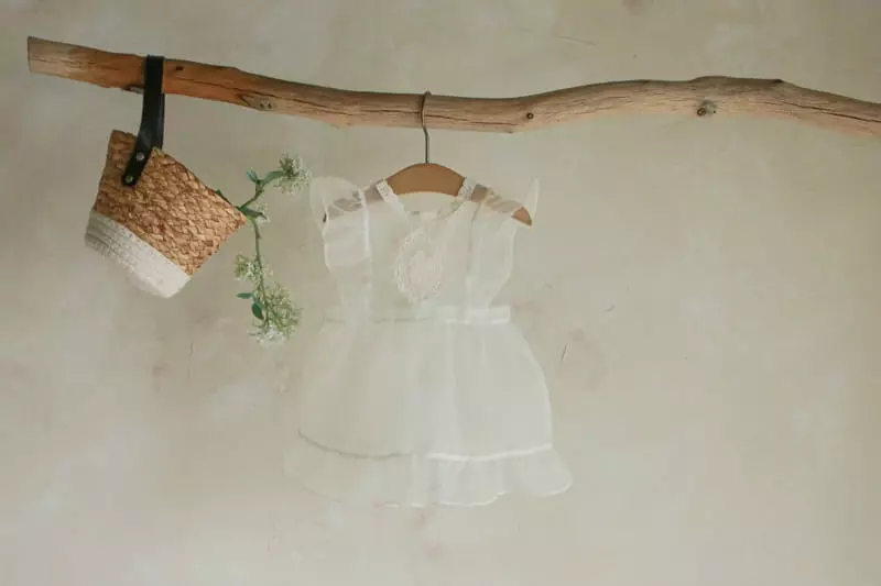 Flo - Korean Baby Fashion - #babywear - Bebe Lone Apron 18m