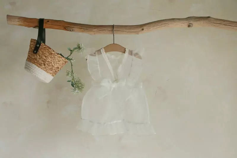 Flo - Korean Baby Fashion - #onlinebabyboutique - Bebe Lone Apron 18m - 2