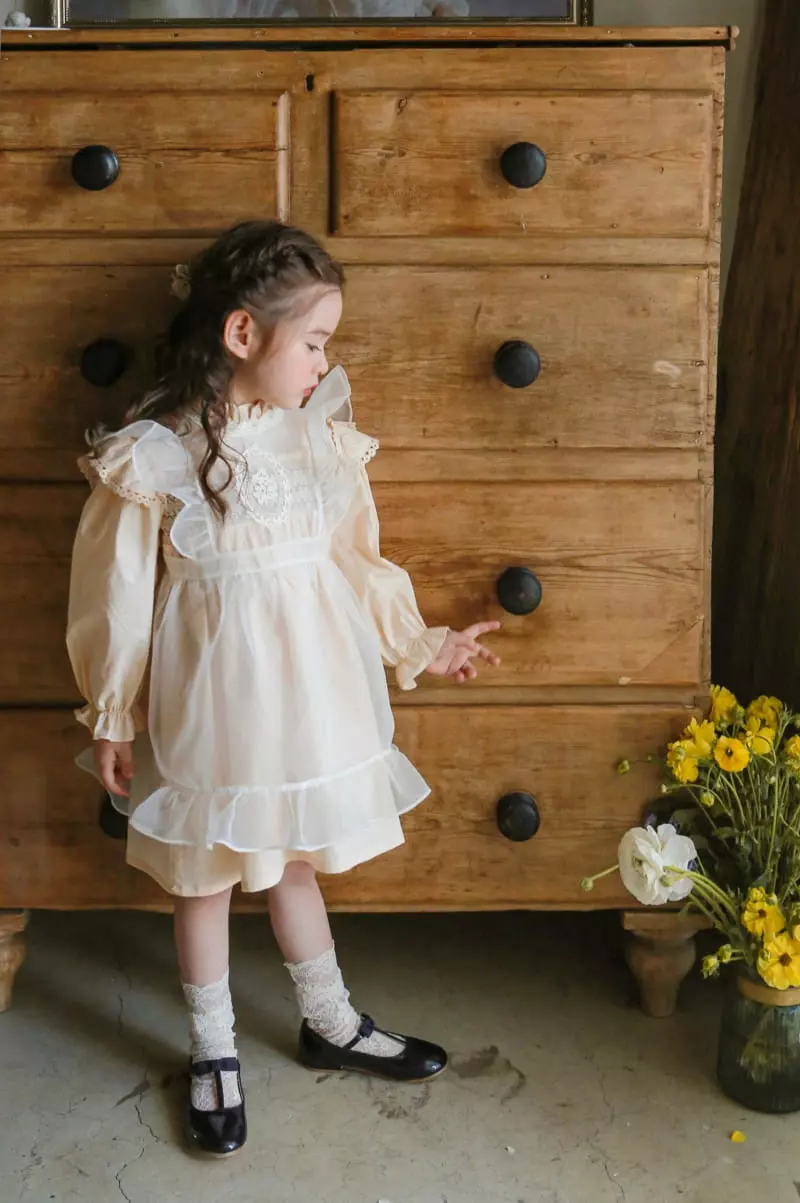 Flo - Korean Children Fashion - #kidzfashiontrend - Lone Apron - 12
