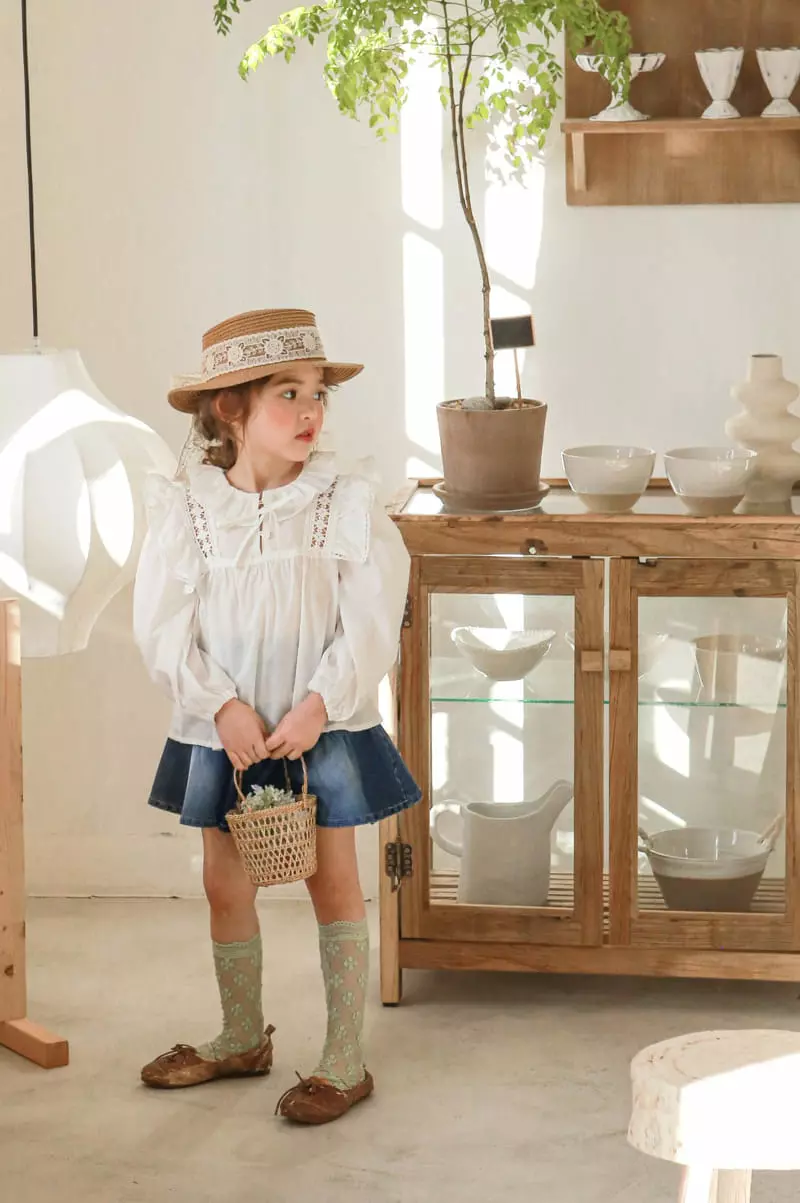 Flo - Korean Children Fashion - #minifashionista - Monica Denim Skirt - 7