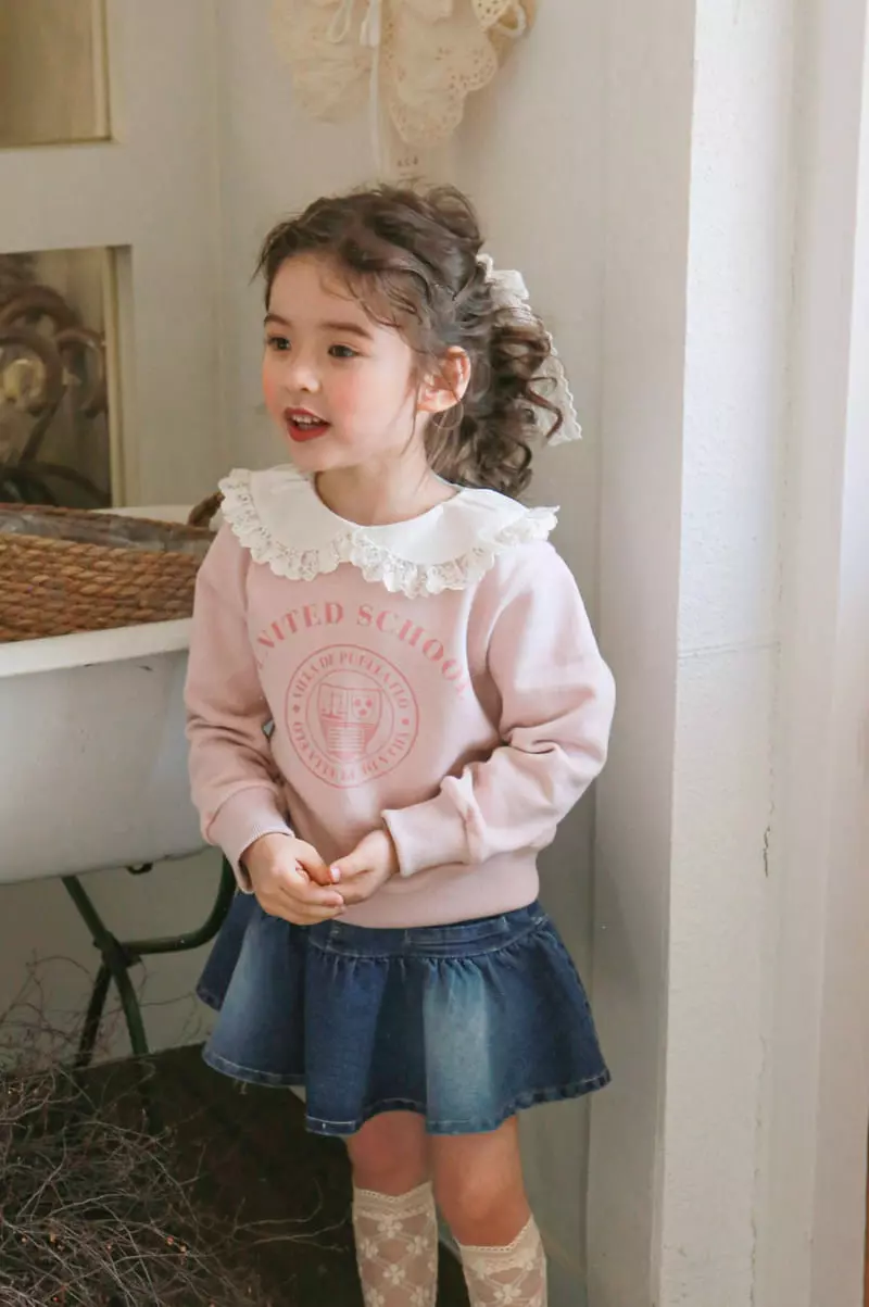 Flo - Korean Children Fashion - #minifashionista - Lilac Lace Hairpin - 3