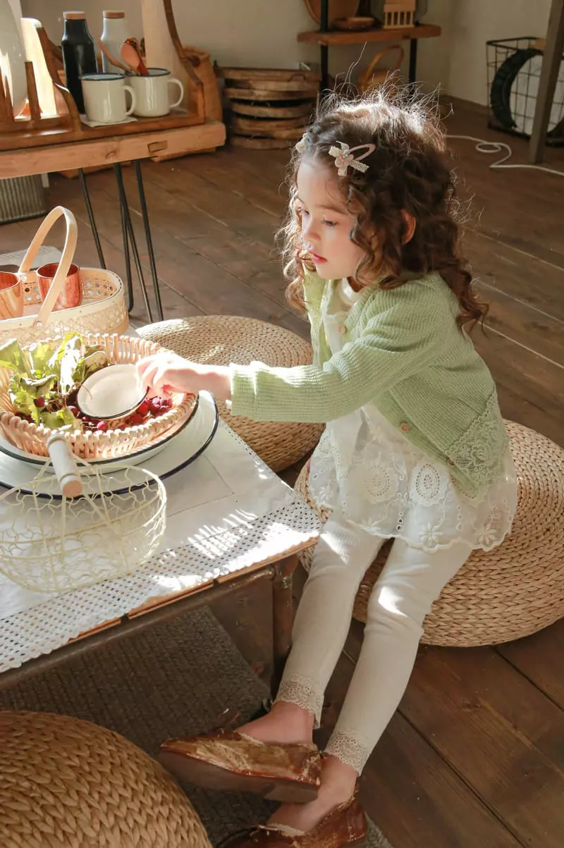 Flo - Korean Children Fashion - #todddlerfashion - Daisy Leggings - 3