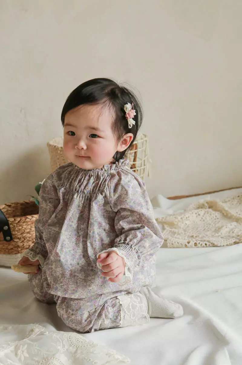 Flo - Korean Children Fashion - #todddlerfashion - Bonnie Hiarpin Set - 7