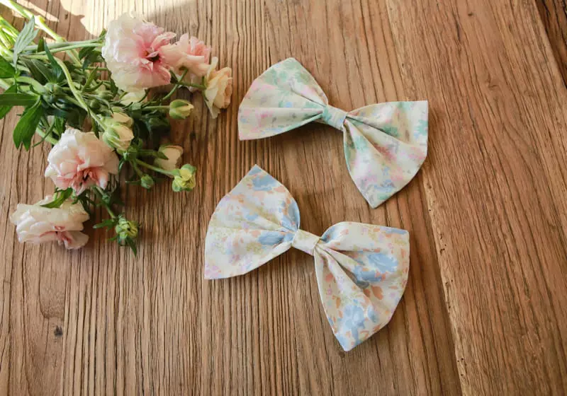 Flo - Korean Children Fashion - #todddlerfashion - Flower Hairpin Set - 6
