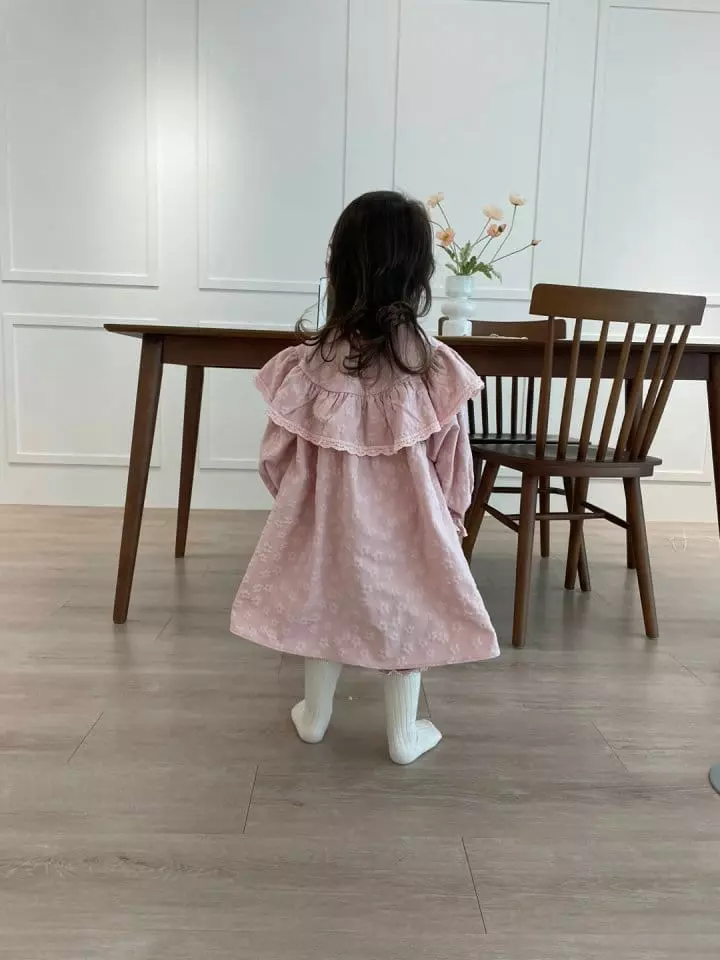 Flower J - Korean Children Fashion - #childofig - Embo One-piece - 5
