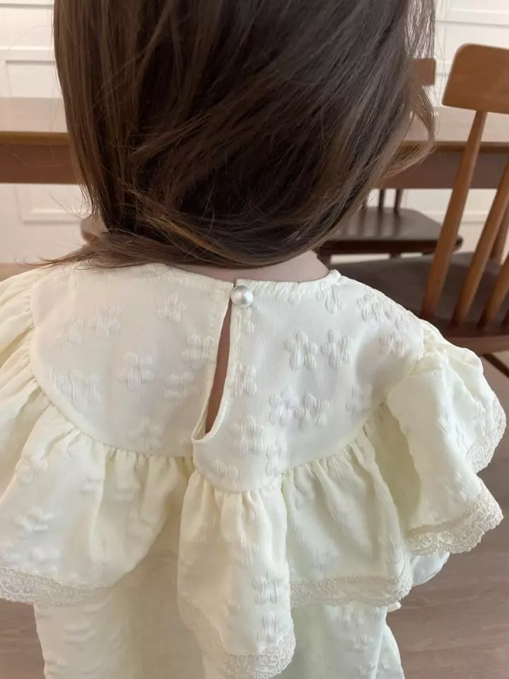 Flower J - Korean Children Fashion - #childofig - Embo One-piece - 6