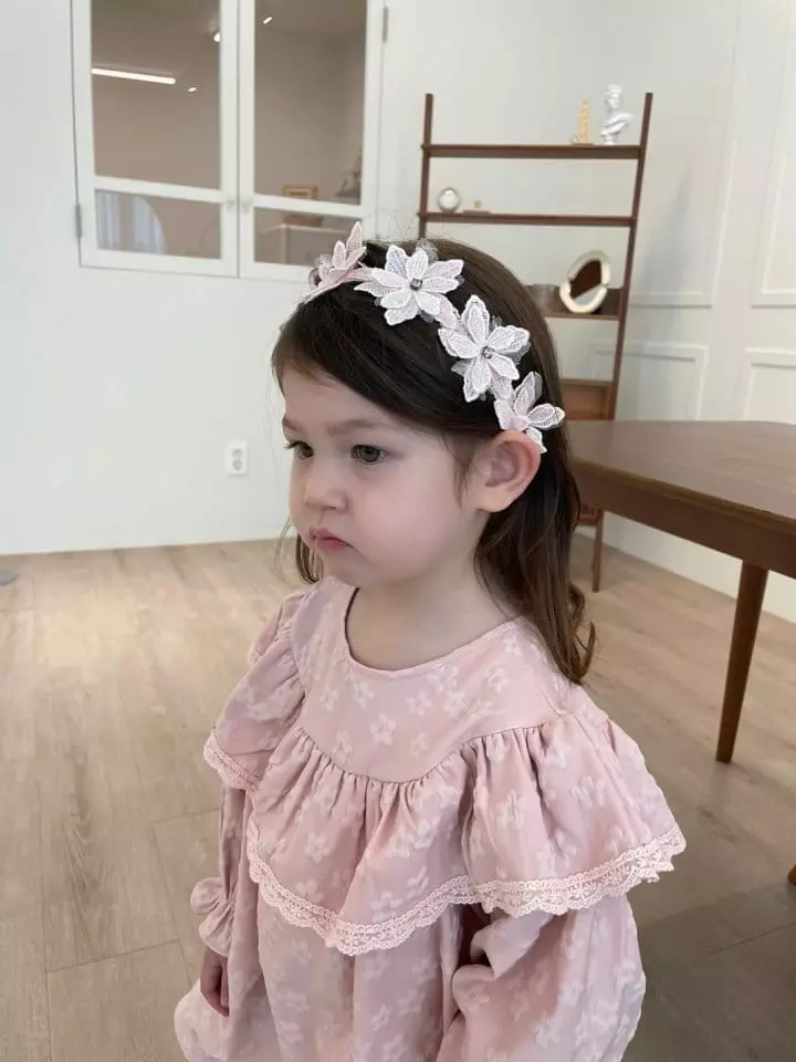 Flower J - Korean Children Fashion - #childofig - Big Flower Hairband - 2