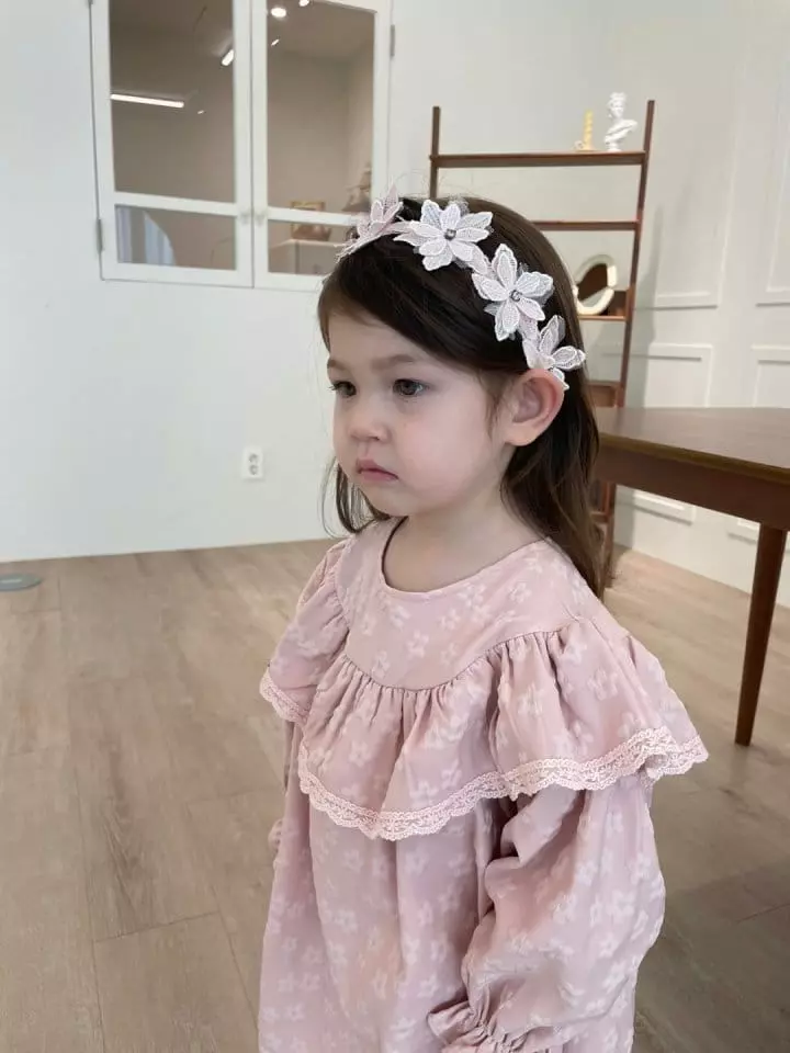 Flower J - Korean Children Fashion - #childofig - Big Flower Hairband - 3