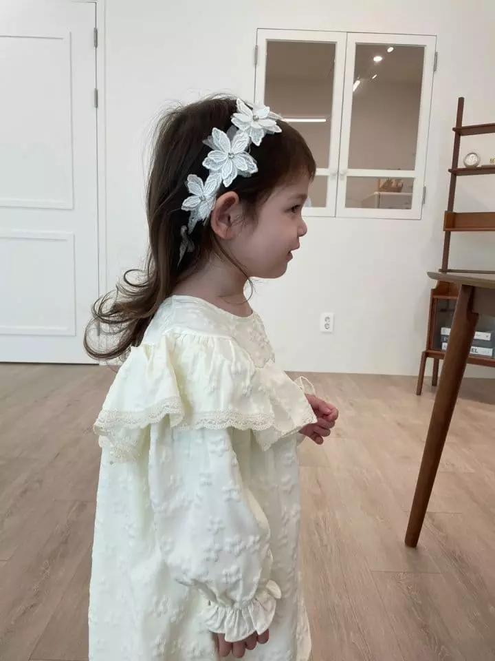 Flower J - Korean Children Fashion - #childofig - Big Flower Hairband - 4
