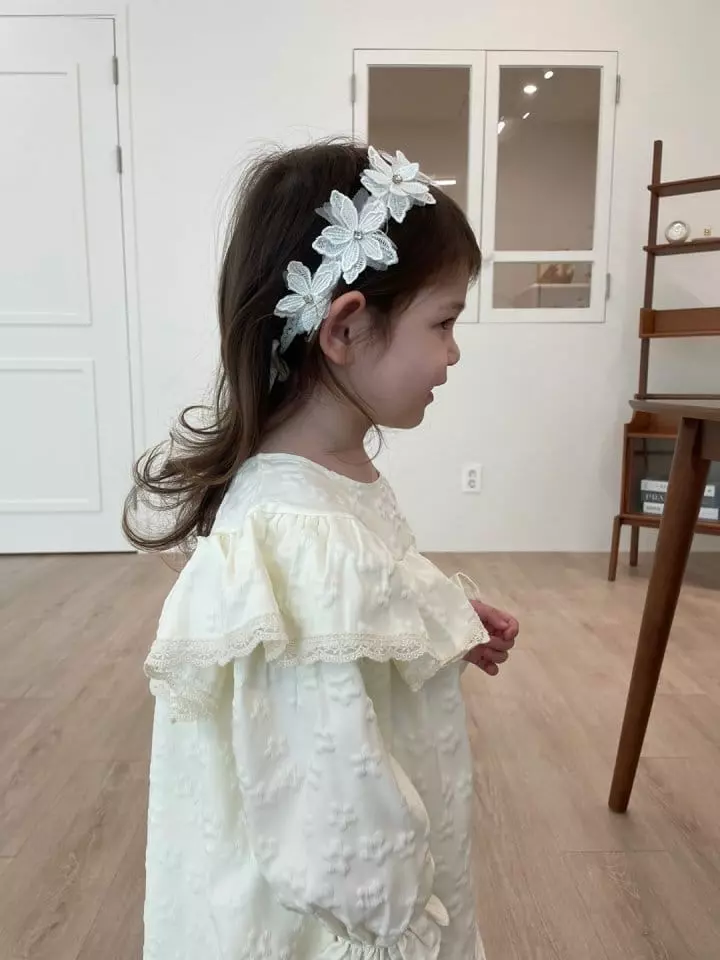 Flower J - Korean Children Fashion - #designkidswear - Big Flower Hairband - 5