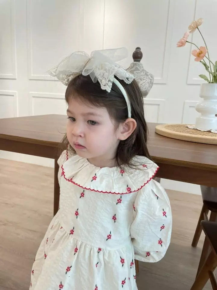 Flower J - Korean Children Fashion - #designkidswear - Natural Hairband - 3