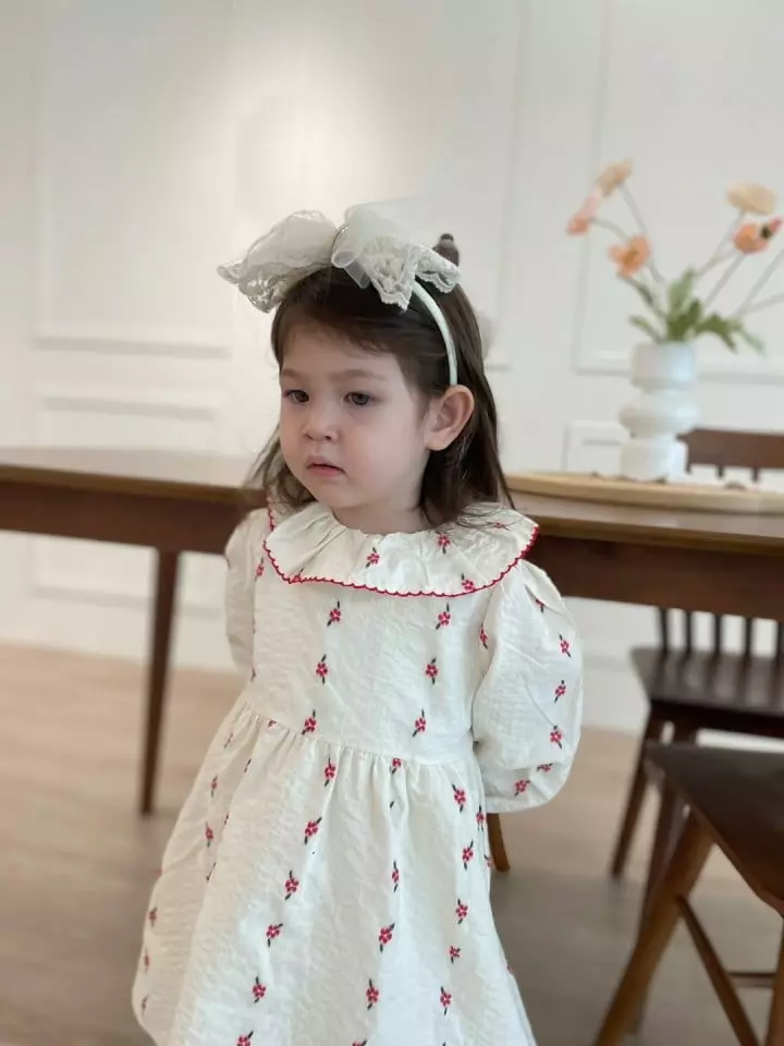 Flower J - Korean Children Fashion - #designkidswear - Natural Hairband - 4