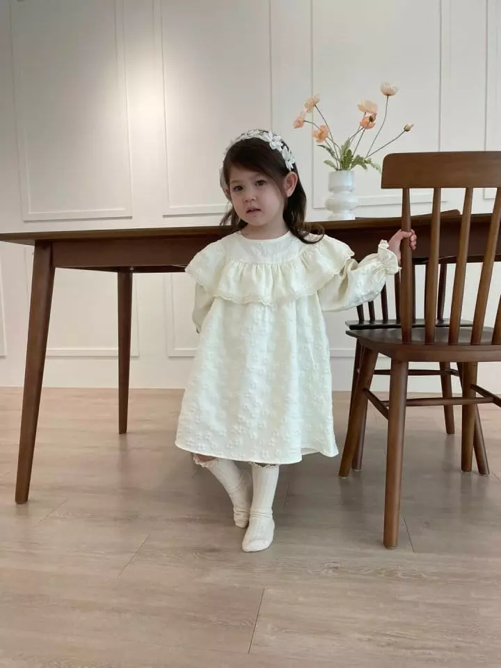 Flower J - Korean Children Fashion - #magicofchildhood - Embo One-piece - 2