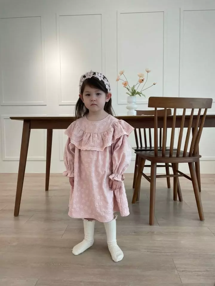Flower J - Korean Children Fashion - #minifashionista - Embo One-piece - 4