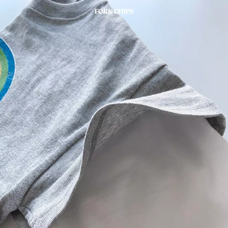 Fork Chips - Korean Children Fashion - #Kfashion4kids - Ohai Layered Tee - 9