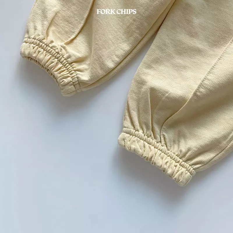 Fork Chips - Korean Children Fashion - #Kfashion4kids - Trip Pants - 7