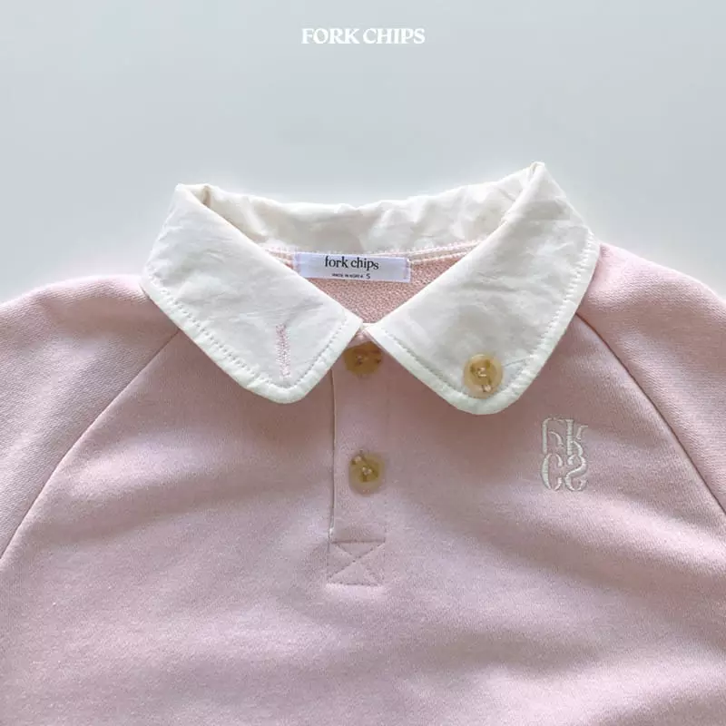 Fork Chips - Korean Children Fashion - #childofig - Hake Collar Sweatshirt - 7