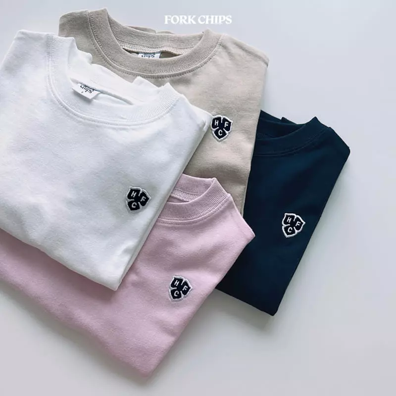 Fork Chips - Korean Children Fashion - #childrensboutique - Clover Tee
