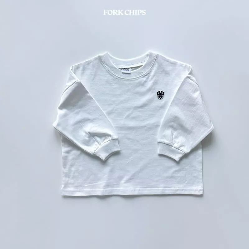 Fork Chips - Korean Children Fashion - #designkidswear - Clover Tee - 2